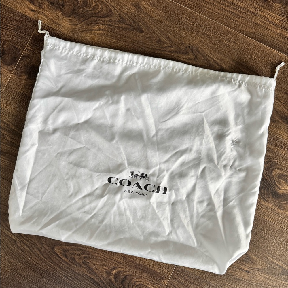 XL Coach Satin Dust Bag